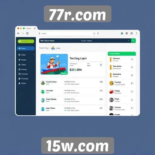 Avaliação da interface e usabilidade do 77r.com